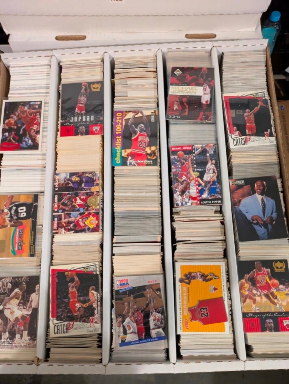 100 NBA Basketball Cards Lot 🏀 90s Estate Sale Vintage